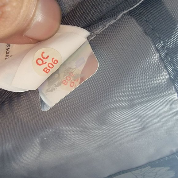 The North Face Connector Backpack Silver Gray Laptop Hiking School Thick Padding - Picture 9 of 10